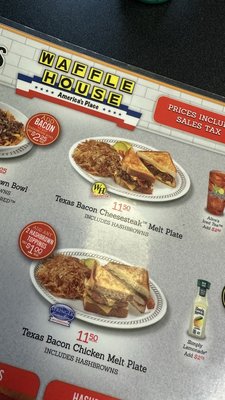 Menu photo 1 Waffle House Plainfield, IN