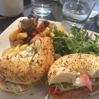 Root Down - Bagel and lox! - New American Near Me - Denver, Colorado