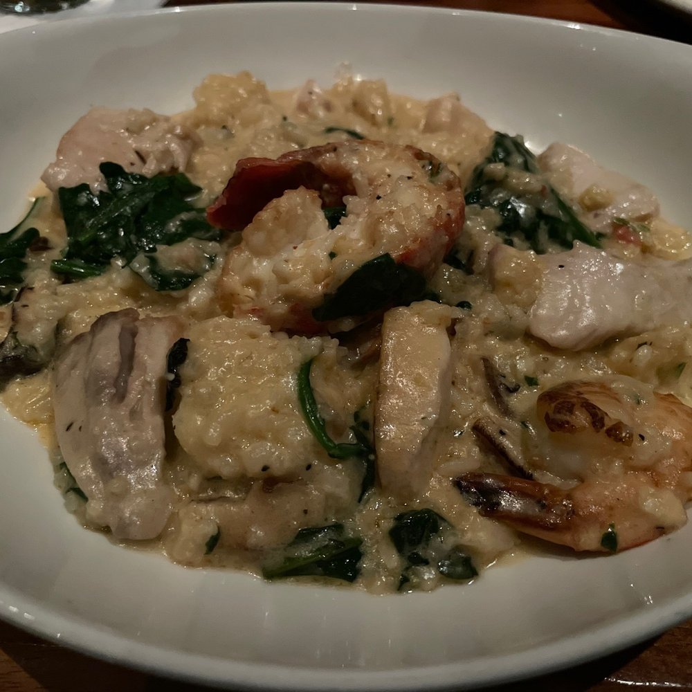 Keoki's Paradise - Seafood Risotto - Seafood Near Me - Koloa, Hawaii Keoki's Paradise - Seafood Risotto - Seafood Near Me - Koloa, Hawaii