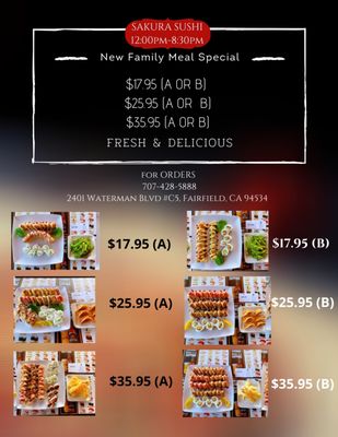 Menu photo 7 Sakura Fairfield, CA Menu photo 7 Sakura Fairfield, CA