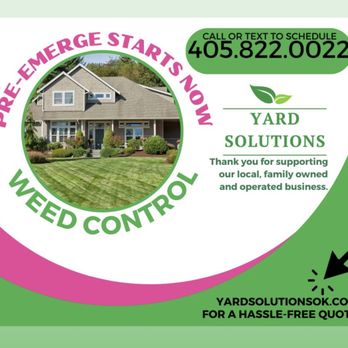 Yard Solutions - Lawn Services Near Me - Moore, Oklahoma