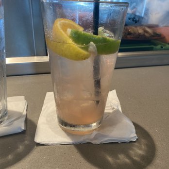 In the Raw Vu - Blood orange margarita I believe it was - Sushi Bars Near Me - Tulsa, Oklahoma