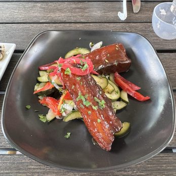 The Pump House - Pork belly Appetizer - New American Near Me - Rock Hill, South Carolina