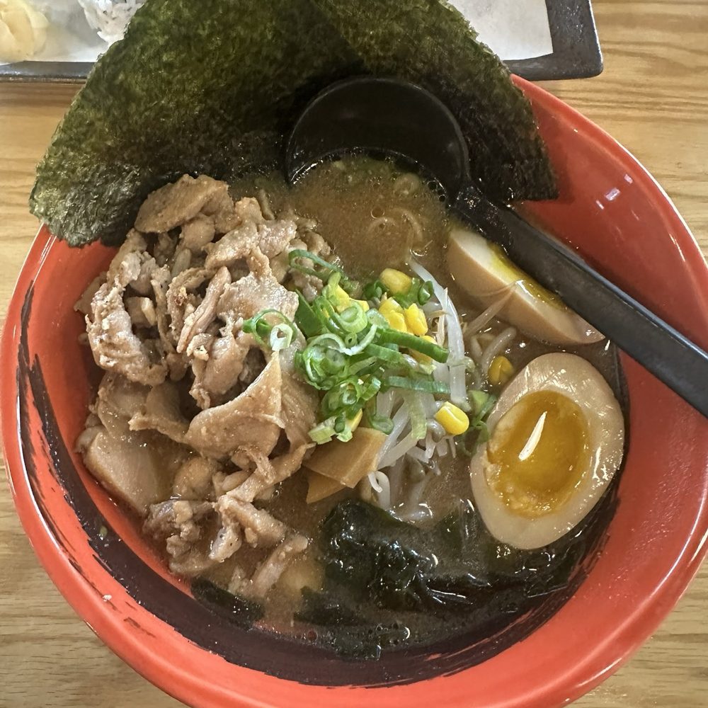 Kaiju Sushi & Ramen Bar - Sapporo Miso Ramen w/ chicken and extra egg - Sushi Bars Near Me - Berlin, Maryland Kaiju Sushi & Ramen Bar - Sapporo Miso Ramen w/ chicken and extra egg - Sushi Bars Near Me - Berlin, Maryland