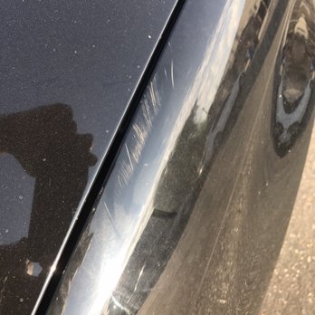 Pep Boys - Scratches left by Pep Boys mechanics while replacing the battery. - Auto Repair Near Me - Pasadena, California