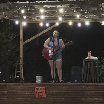 Fat Boy Burgers - Live music on a Friday night. She was so talented! - Chicken Wings Near Me - Johnson City, Texas