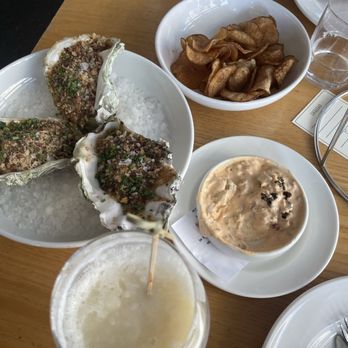 Westward - Baked oysters, clam dip - New American Near Me - Seattle, Washington Westward - Baked oysters, clam dip - New American Near Me - Seattle, Washington