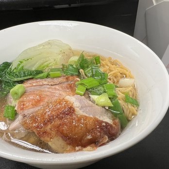 Kau Kau Barbeque - picked ip Roasted Duck Noodle to go for lunch this is just half of the order - Barbeque Near Me - Seattle, Washington Kau Kau Barbeque - picked ip Roasted Duck Noodle to go for lunch this is just half of the order - Barbeque Near Me - Seattle, Washington