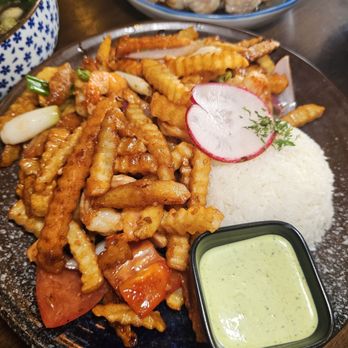 OMELI Kitchen - Lomo Saltado Shrimp - Vietnamese Near Me - Fullerton, California OMELI Kitchen - Lomo Saltado Shrimp - Vietnamese Near Me - Fullerton, California