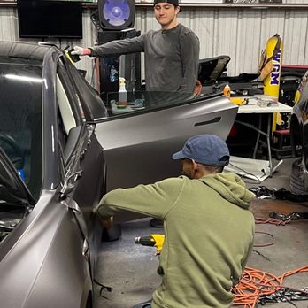 Freddy Customz - Wrapping this beautiful Tesla ...... we also offer vinyl wrap protection.... - Vehicle Wraps Near Me - Houston, Texas Freddy Customz - Wrapping this beautiful Tesla ...... we also offer vinyl wrap protection.... - Vehicle Wraps Near Me - Houston, Texas