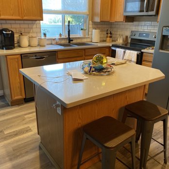 Murison Home Innovations - Love the overhang he did on the island. - General Contractors Near Me
