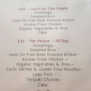 Liz Modern Asian - Restaurant Week menu - Chinese Near Me - Scottsdale, Arizona