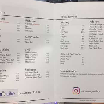 Les Mains Nail Bar - Nail Salons Near Me - Atlanta, Georgia