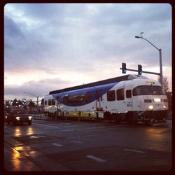 TriMet Hall - Nimbus WES Station - Wes now becomes 1 train of 2.
