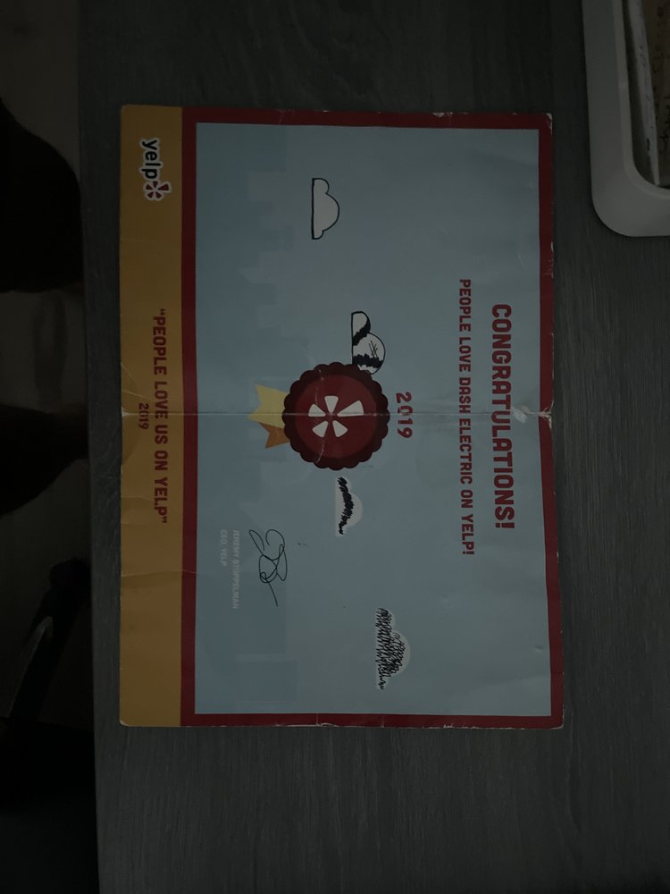 Slide of Dash Electric