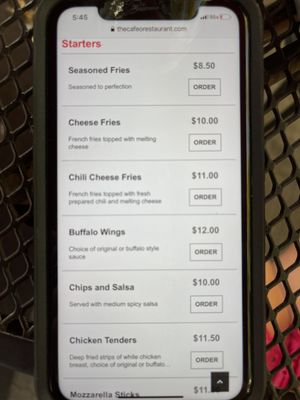 Menu photo 6 Cafe O Hookah Lounge Burbank, CA Menu photo 6 Cafe O Hookah Lounge Burbank, CA