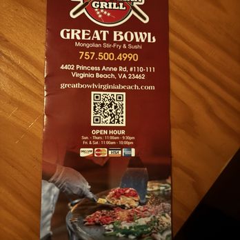 Great Bowl - Buffets Near Me - Virginia Beach, Virginia