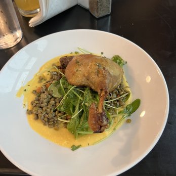 Borealis Grille & Bar - Duck confit and pureed squash - Canadian (New) Near Me - Guelph, Ontario