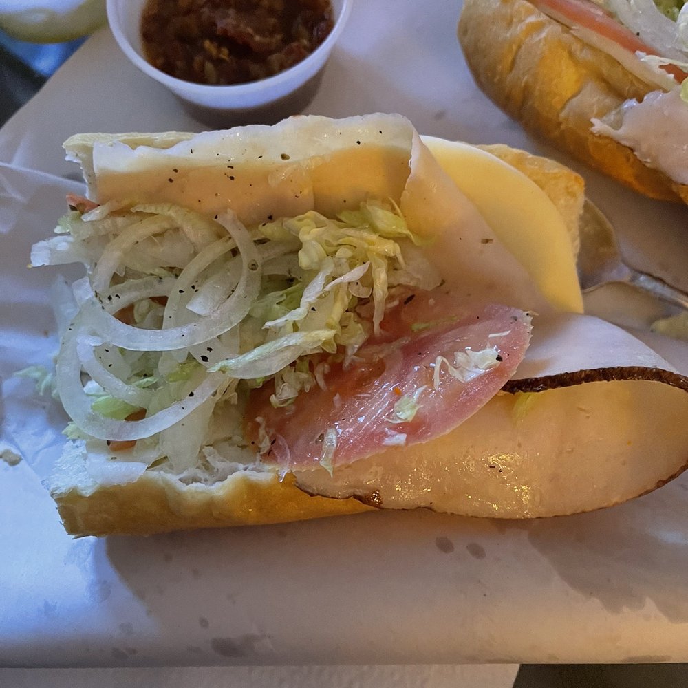 Half slice of Turkey. Half slice of Turkey.