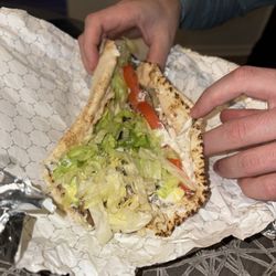 Zena's American Mediterranean Cuisine - Lamb Gyro Sandwich