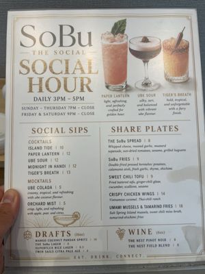 Menu photo 6 SoBu Social Burnaby, BC