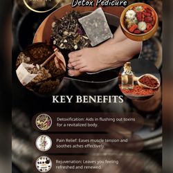 Trendy Nails Spa - Herbal Safflower Detox pedicure