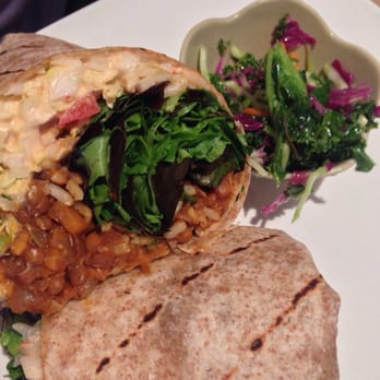 Fresh on Eglinton - The Sam Houston Burrito. Quite delectable. - Vegan Near Me - Toronto, Ontario Fresh on Eglinton - The Sam Houston Burrito. Quite delectable. - Vegan Near Me - Toronto, Ontario