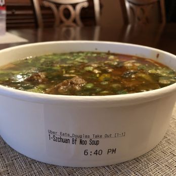 Food Terminal - Schezuan Beef Noodle Soup To-Go - Malaysian Near Me - Chamblee, Georgia