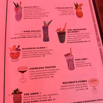 Wilfred's Lounge - Hawaiian Near Me - Napa, California Wilfred's Lounge - Hawaiian Near Me - Napa, California
