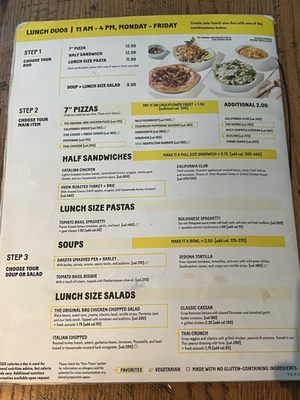 Menu photo 6 California Pizza Kitchen Arcadia, CA