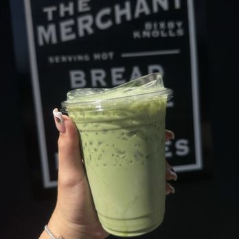 The Merchant - iced matcha - Coffee & Tea Near Me - Long Beach, California The Merchant - iced matcha - Coffee & Tea Near Me - Long Beach, California