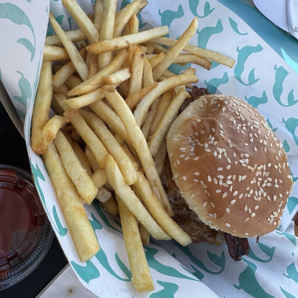 Doxie Slush - Brunch burger and fries - Seafood Near Me - Hermann, Missouri Doxie Slush - Brunch burger and fries - Seafood Near Me - Hermann, Missouri