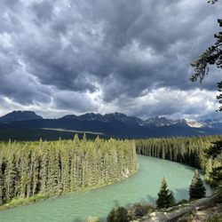 Hop on Hop Off Bus Tour - Bus stopped at a couple viewpoints en route to Moraine Lake