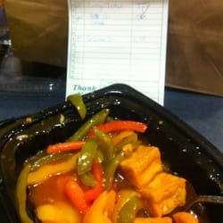 Ming's Garden - Supposed to be curry tofu.