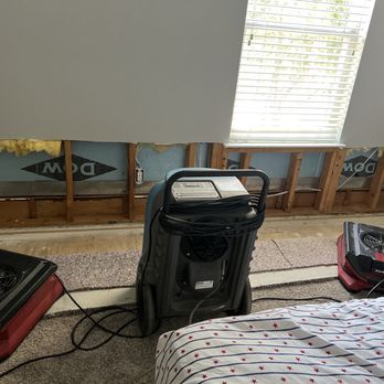 Steam Care - After demo and added blowers and dehumidifier - Damage Restoration Near Me - Cypress, Texas Steam Care - After demo and added blowers and dehumidifier - Damage Restoration Near Me - Cypress, Texas