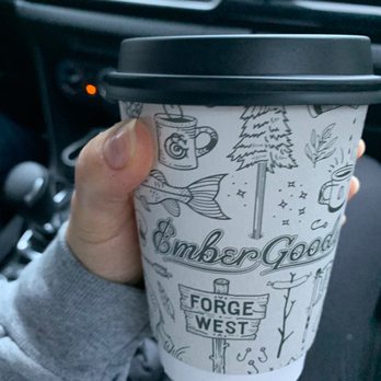 Ember Goods - Brown sugar bourbon oat milk latte - Coffee Roasteries Near Me - Olympia, Washington