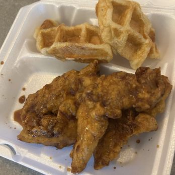 Koco Korean Fried Chicken & Croffles - Soy garlic Chicken & Croffles - Korean Near Me - Virginia Beach, Virginia
