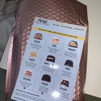 Mini Melanie - Most amazing cake truffles I've ever had. - Desserts Near Me - Brooklyn, New York
