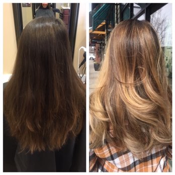 Autumn Kirkwood - First session Balayage on Never before colored Hair, using Aveda Haircolor - Hair Stylists Near Me - Bend, Oregon Autumn Kirkwood - First session Balayage on Never before colored Hair, using Aveda Haircolor - Hair Stylists Near Me - Bend, Oregon