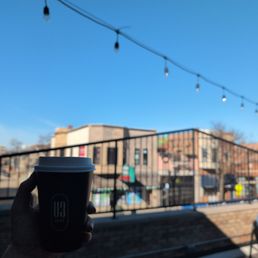 Very cute rooftop!! Amazing coffee! Very cute rooftop!! Amazing coffee!