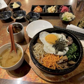 iSushi Japanese Restaurant - Bibimbap, miso soup, side dishes - Japanese Near Me - Vancouver, British Columbia iSushi Japanese Restaurant - Bibimbap, miso soup, side dishes - Japanese Near Me - Vancouver, British Columbia