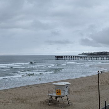 Surfer Beach Hotel - View from my window - San Diego, CA