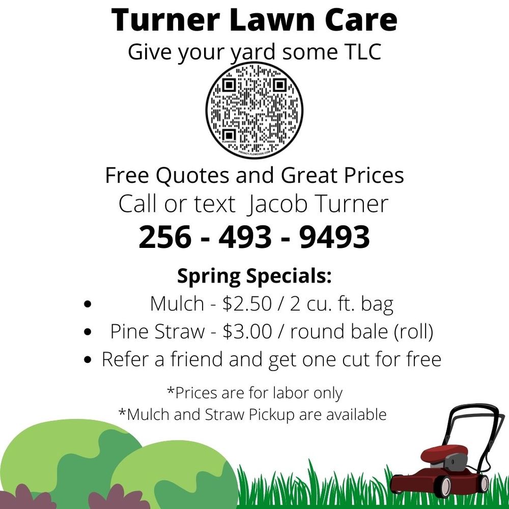 TURNER LAWN CARE Lincoln, Alabama Lawn Services Phone Number Yelp