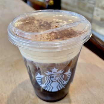 Starbucks - Pumpkin cream cold brew (grande, iced) - Coffee & Tea Near Me - Chicago, Illinois