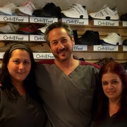 PRINE Podiatry - Dr. Hochstein with Stefanie and Inessa -Close Staff makes for an efficient office