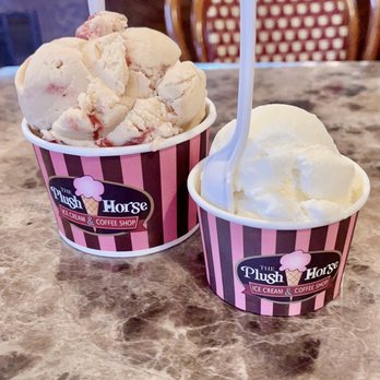 The Plush Horse - Vegan PB&J, and vanilla ice cream - Ice Cream & Frozen Yogurt Near Me - Palos Park, Illinois