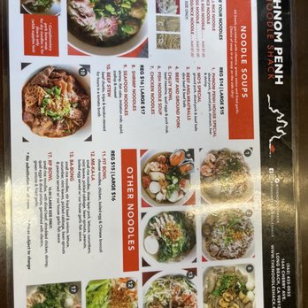 Phnom Penh Noodle Shack - The menu - Cambodian Near Me - Long Beach, California Phnom Penh Noodle Shack - The menu - Cambodian Near Me - Long Beach, California