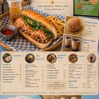 Cloud Cafe - Menu - Vietnamese Near Me - Seattle, Washington