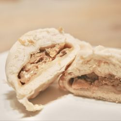 House of Bao - Chicken Vegetable Bun. Flavorful, but slightly dry chicken with minced vegetables that aren't really noticeable. It was my least favorite.