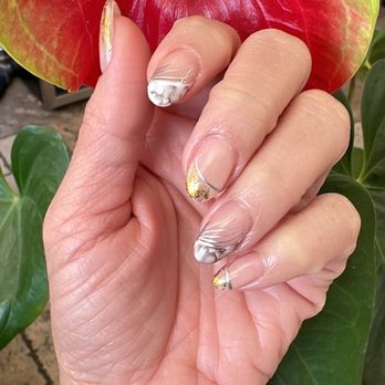 Sweet Nail Lounge - Love my nail design today. Thank you Tiffany! - Nail Salons Near Me - Costa Mesa, California